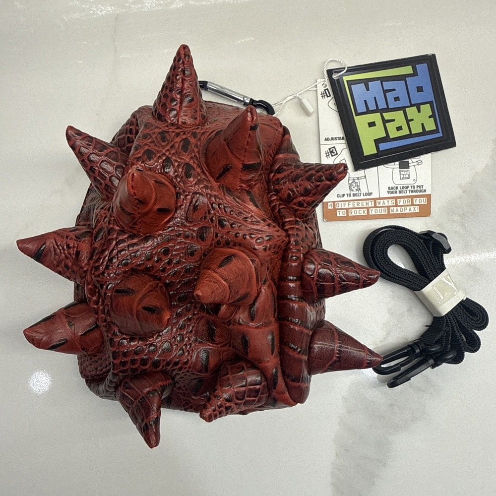 MadPax Crossbody / Belt / Clip Mighty Bite röd "Red Tillion" Mini Crossbody Bag